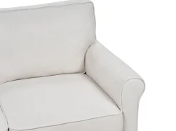 Divano 2 posti RONNEBY Tessuto Beige