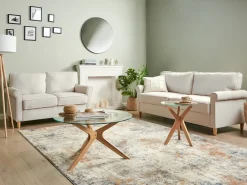 Divano 2 posti RONNEBY Tessuto Beige