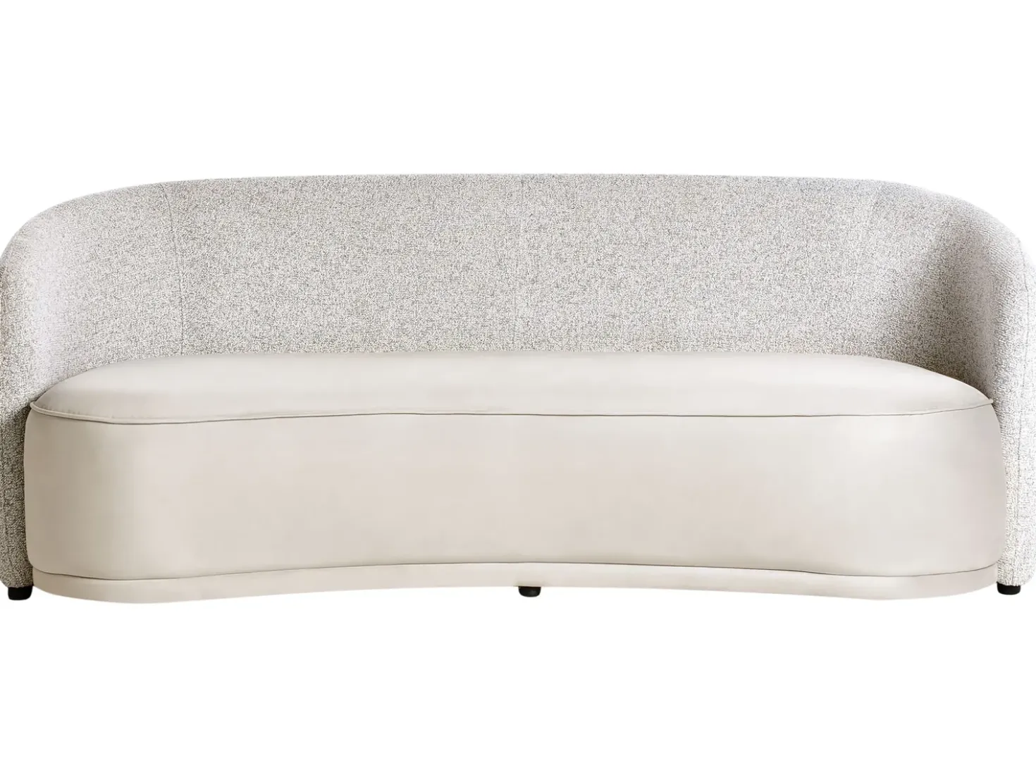 Divano 3 posti ROSET Tessuto Beige chiaro