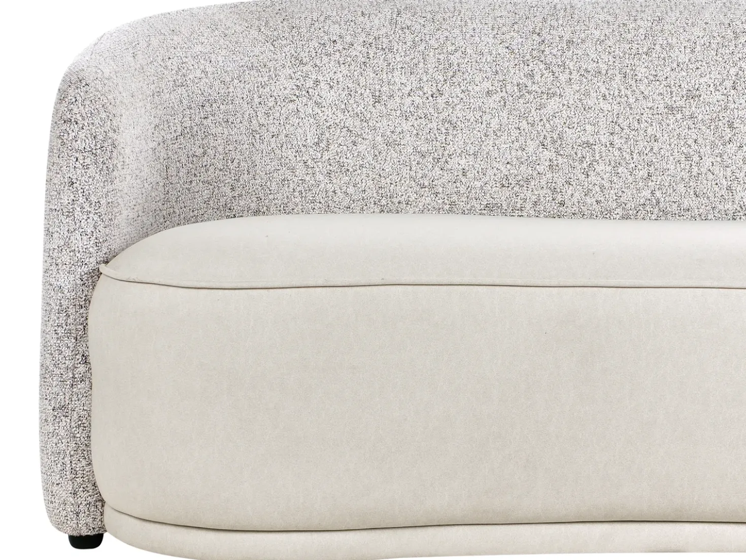 Divano 3 posti ROSET Tessuto Beige chiaro