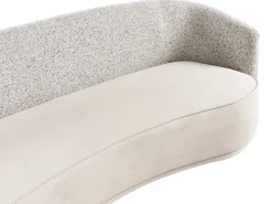 Divano 3 posti ROSET Tessuto Beige chiaro