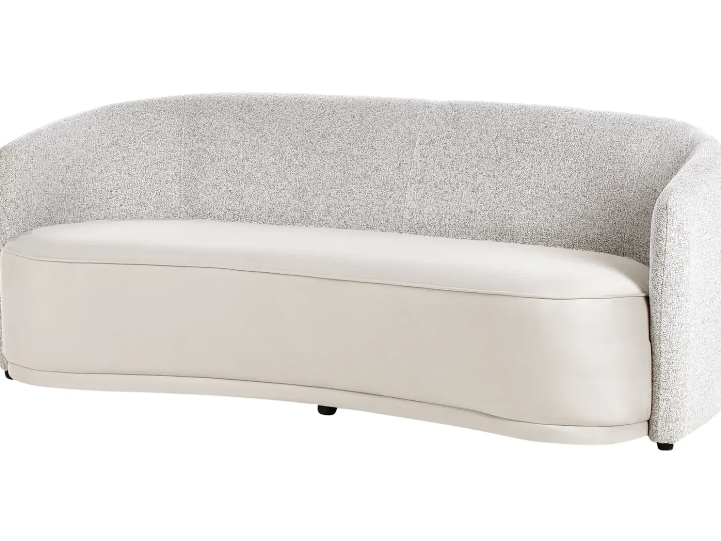 Divano 3 posti ROSET Tessuto Beige chiaro
