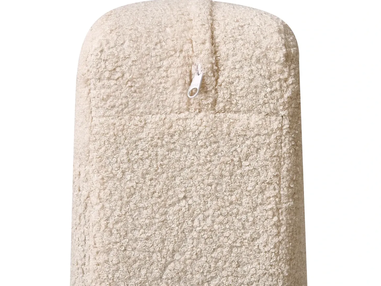 Divano 2 posti SALO Bouclé Beige con tavoli