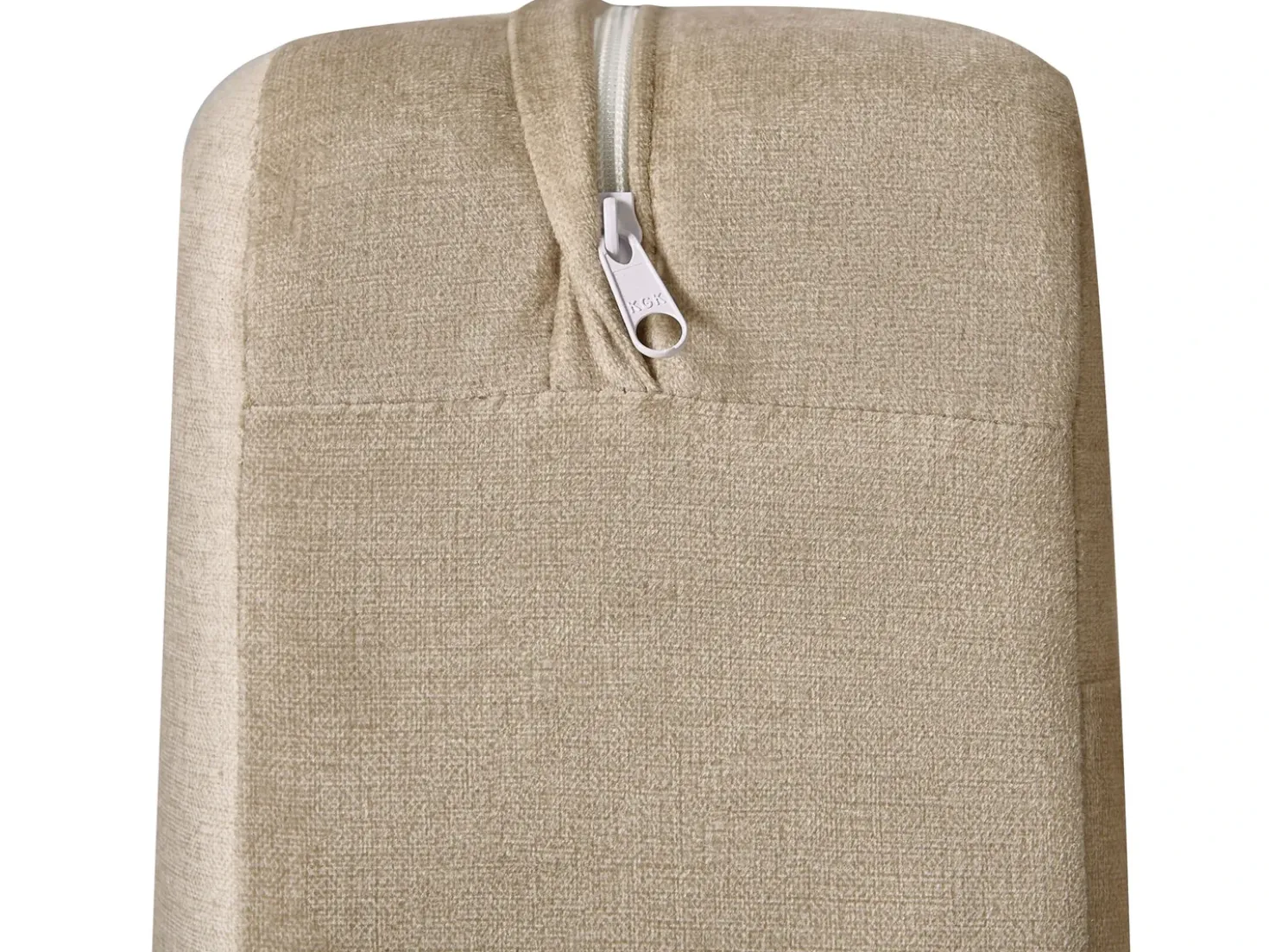 Divano 2 posti SALO Tessuto Beige sabbia con tavoli