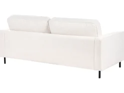 Divano 3 posti SAVALEN Bouclé Bianco