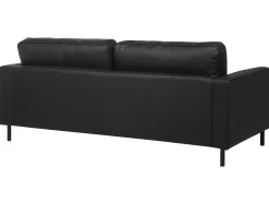 Divano 3 posti SAVALEN Pelle naturale Nero