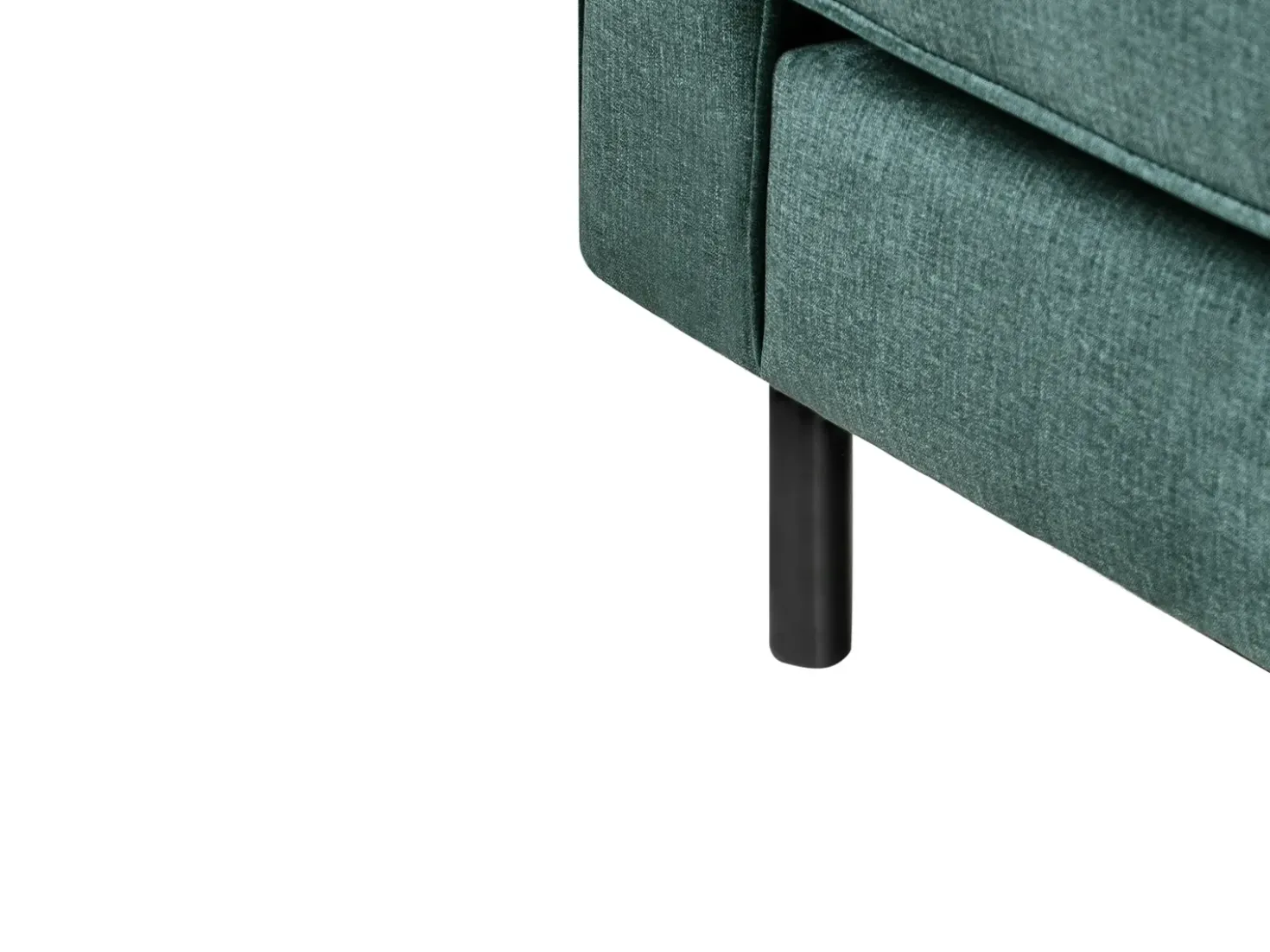 Divano 3 posti SAVALEN Velluto Verde scuro