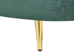 Divano 2 posti SAVAR Velluto Verde smeraldo