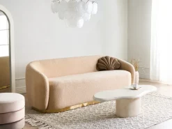 Divano 2 posti SIPO Bouclé Beige