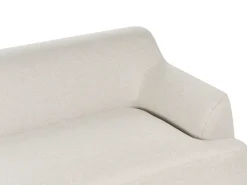 Divano 3 posti SOSJO Tessuto Beige chiaro