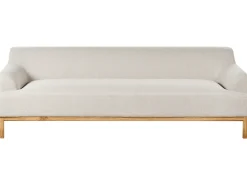 Divano 3 posti SOSJO Tessuto Beige chiaro