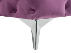 Divano 3 posti SOTRA Velluto Viola