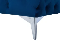 Divano 3 posti SOTRA Velluto Blu marino