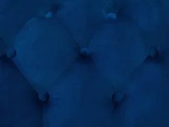 Divano 3 posti SOTRA Velluto Blu marino