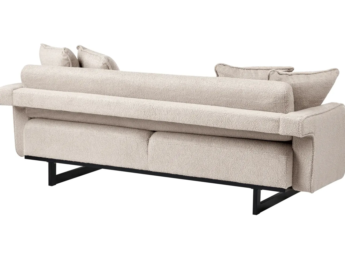 Divano 3 posti SVANEK Bouclé Beige