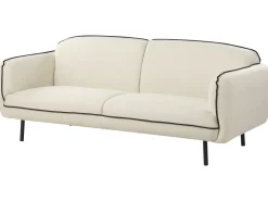 Divano 3 posti TONSBERG Tessuto Beige chiaro