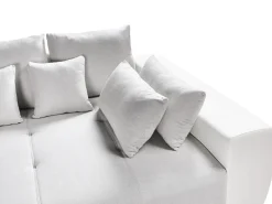 Divano 4 posti TORPO Tessuto Beige chiaro