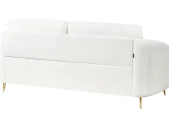 Divano 3 posti TROSA Bouclé Bianco