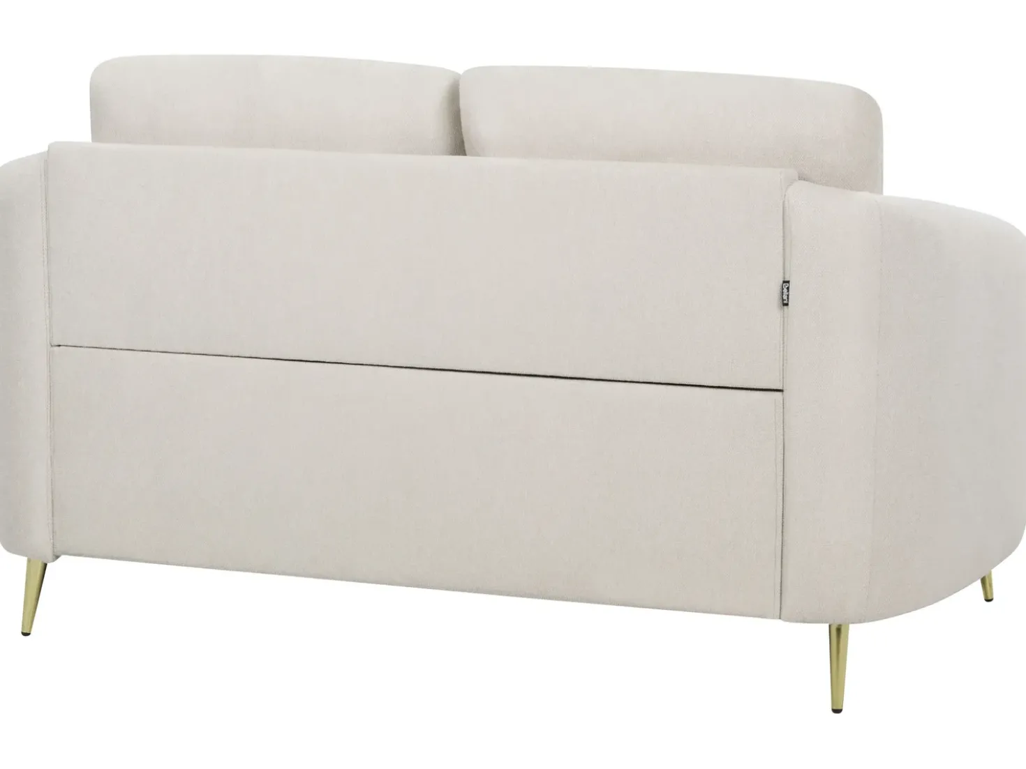 Divano 2 posti TROSA Tessuto Beige chiaro