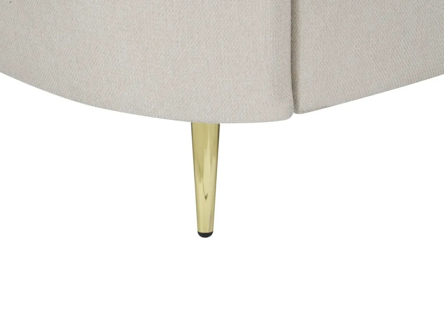 Divano 2 posti TROSA Tessuto Beige chiaro