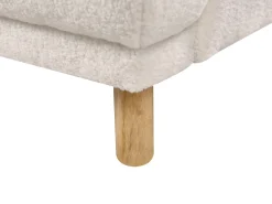 Divano 2 posti TUVE Bouclé Bianco