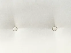 Divano 2 posti TUVE Tessuto Bianco sporco