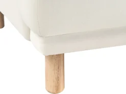 Divano 2 posti TUVE Tessuto Bianco sporco