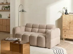 Divano 2 posti UTANA Bouclé Beige