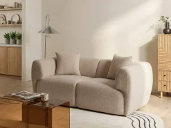 Divano 2 posti VALBY Bouclé Beige
