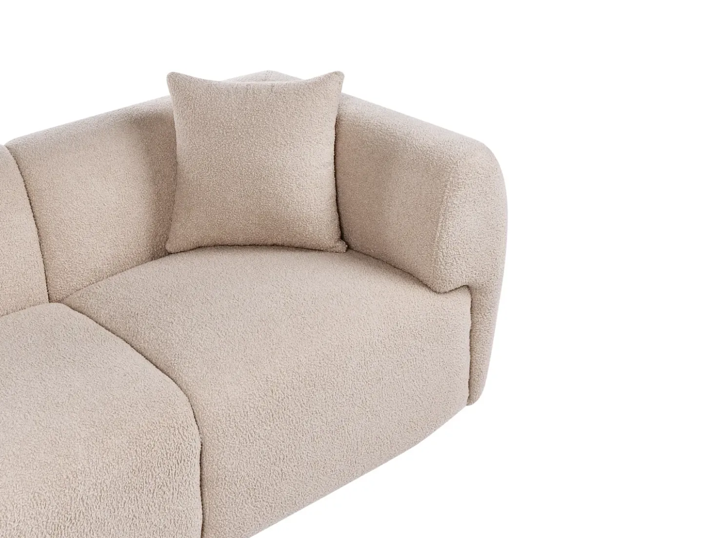 Divano 2 posti VALBY Bouclé Beige