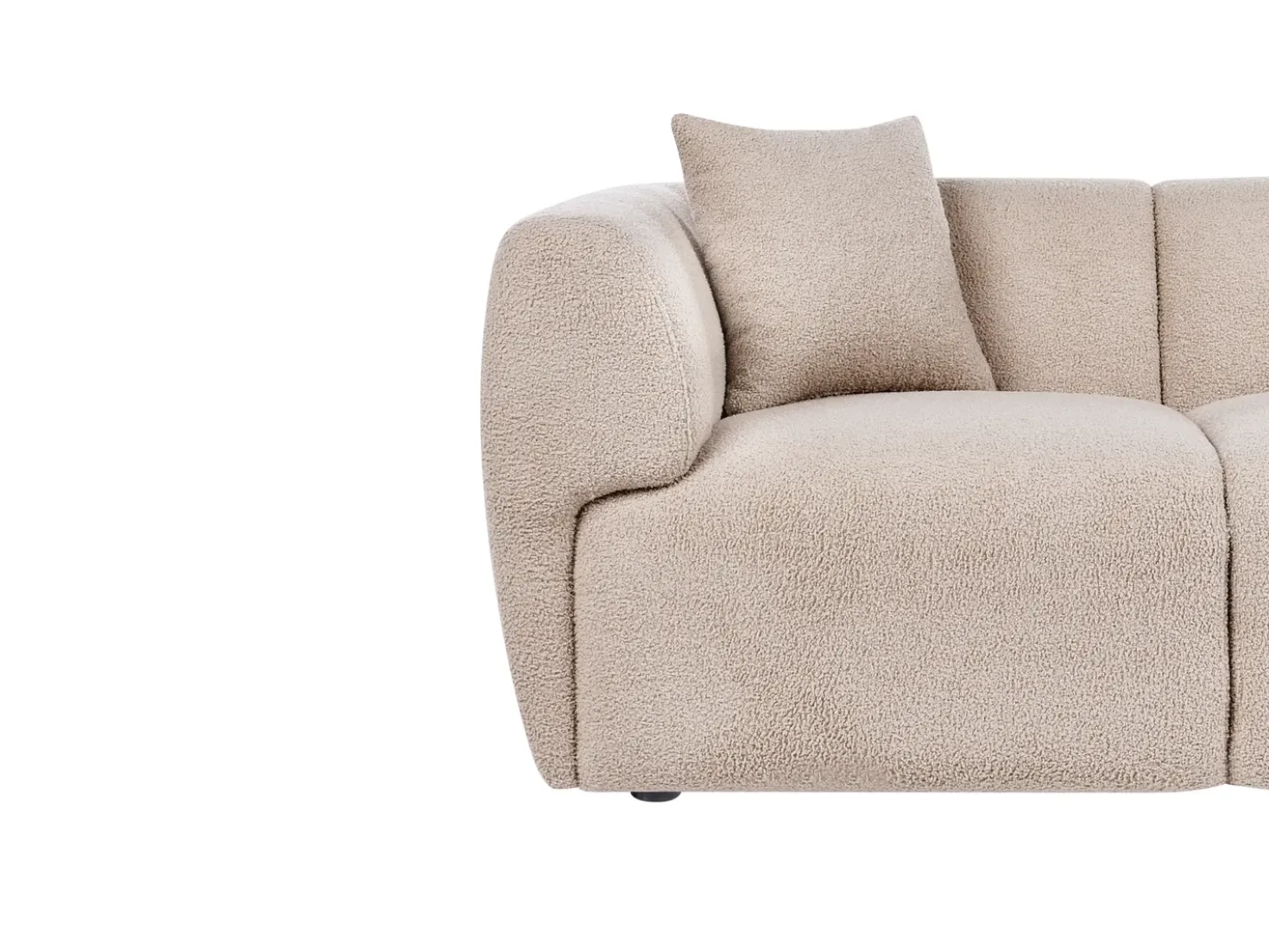 Divano 2 posti VALBY Bouclé Beige