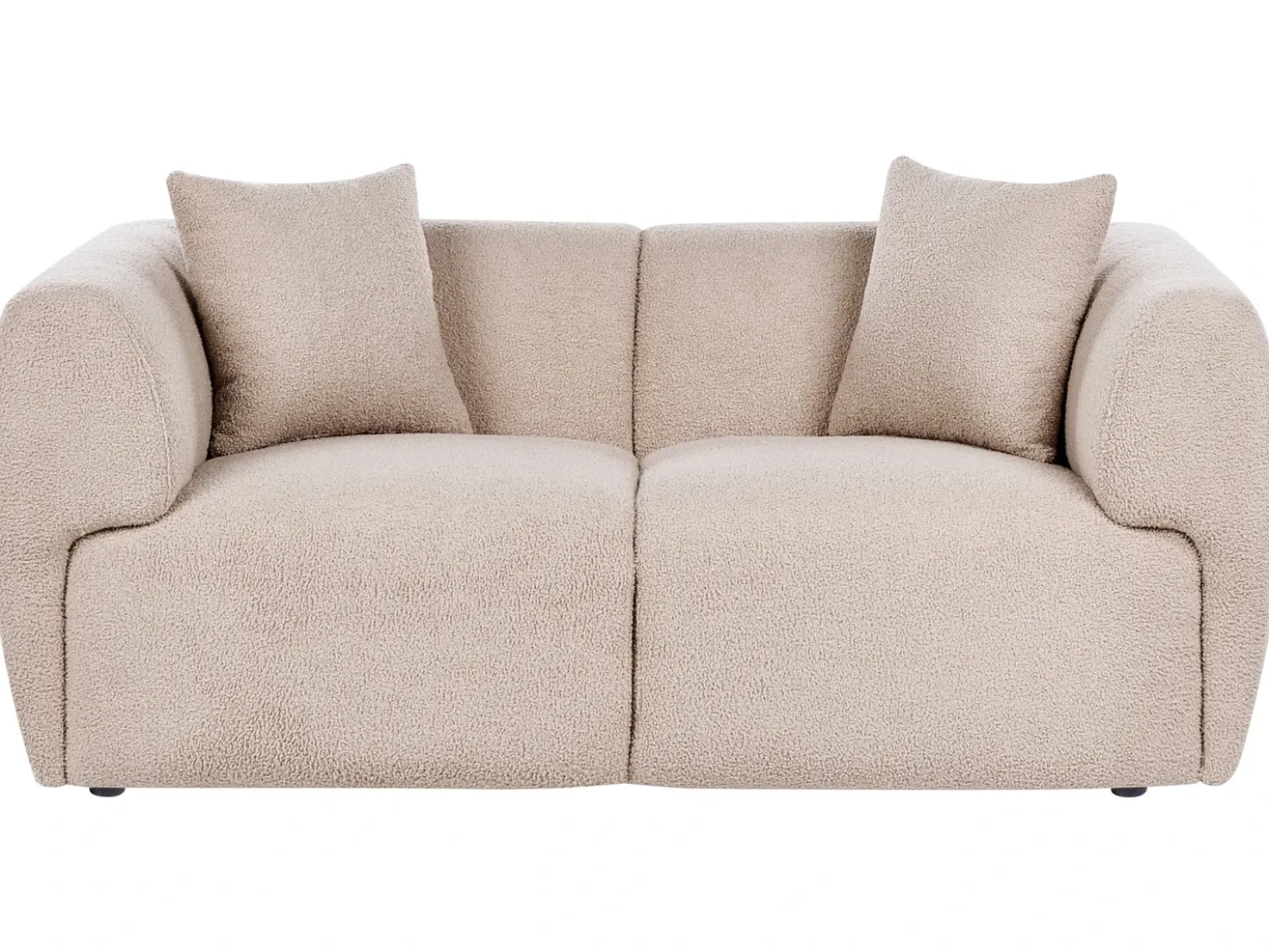 Divano 2 posti VALBY Bouclé Beige