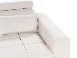 Divano 2 posti VEGAMO Tessuto Beige