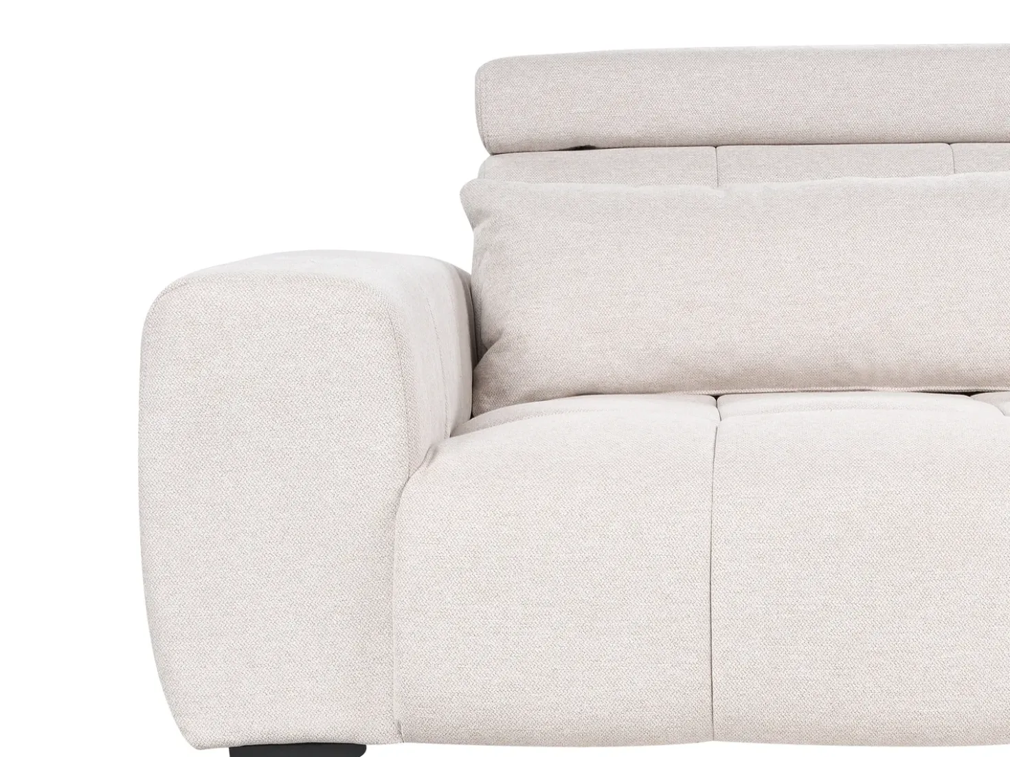 Divano 2 posti VEGAMO Tessuto Beige