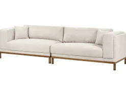 Divano 4 posti VENG Tessuto Beige chiaro