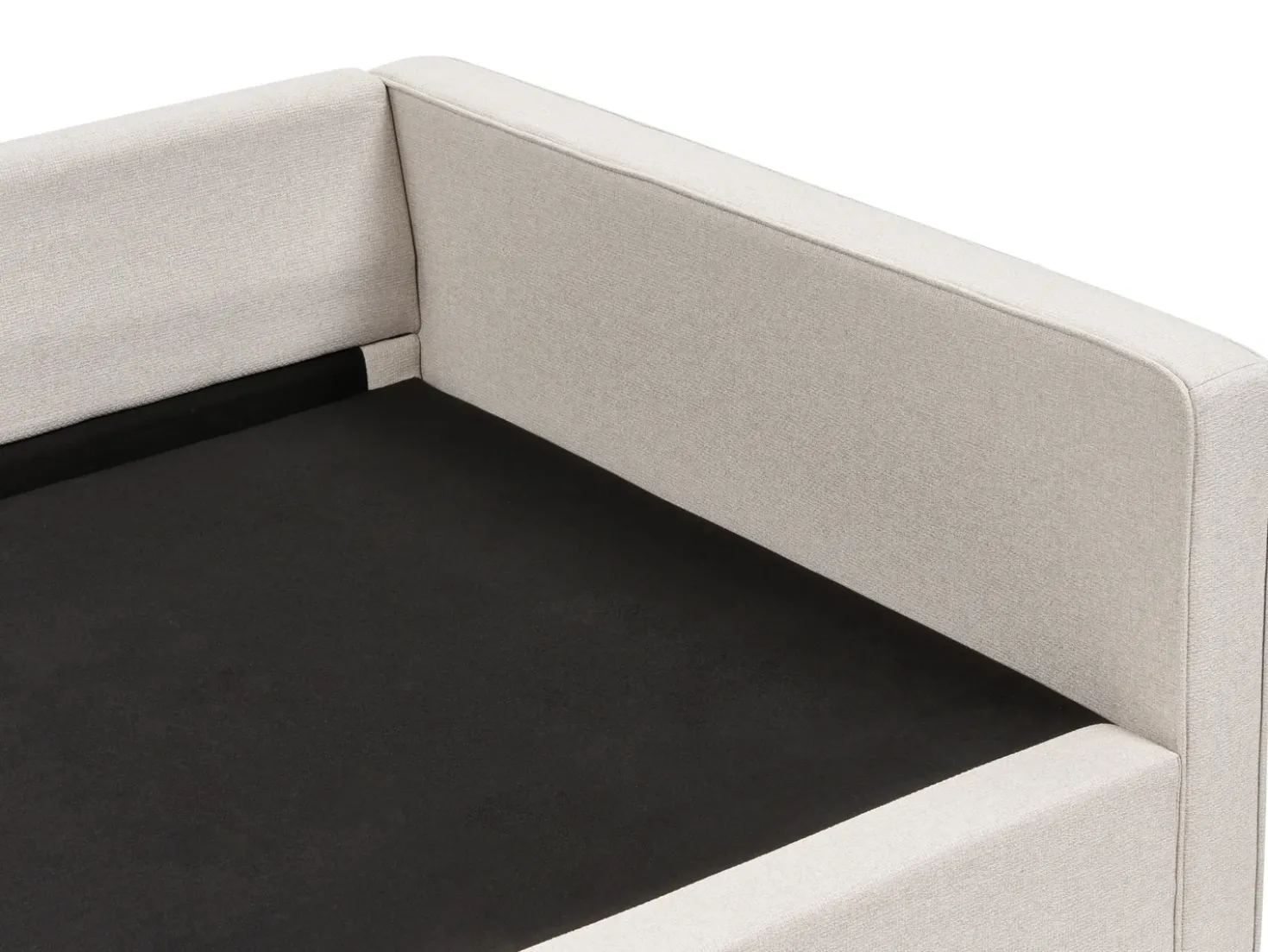 Divano 3 posti VINSTRA Tessuto Beige