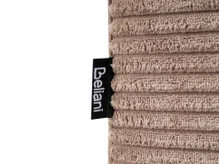 Divano 3 posti VISKAN Velluto a coste Beige sabbia