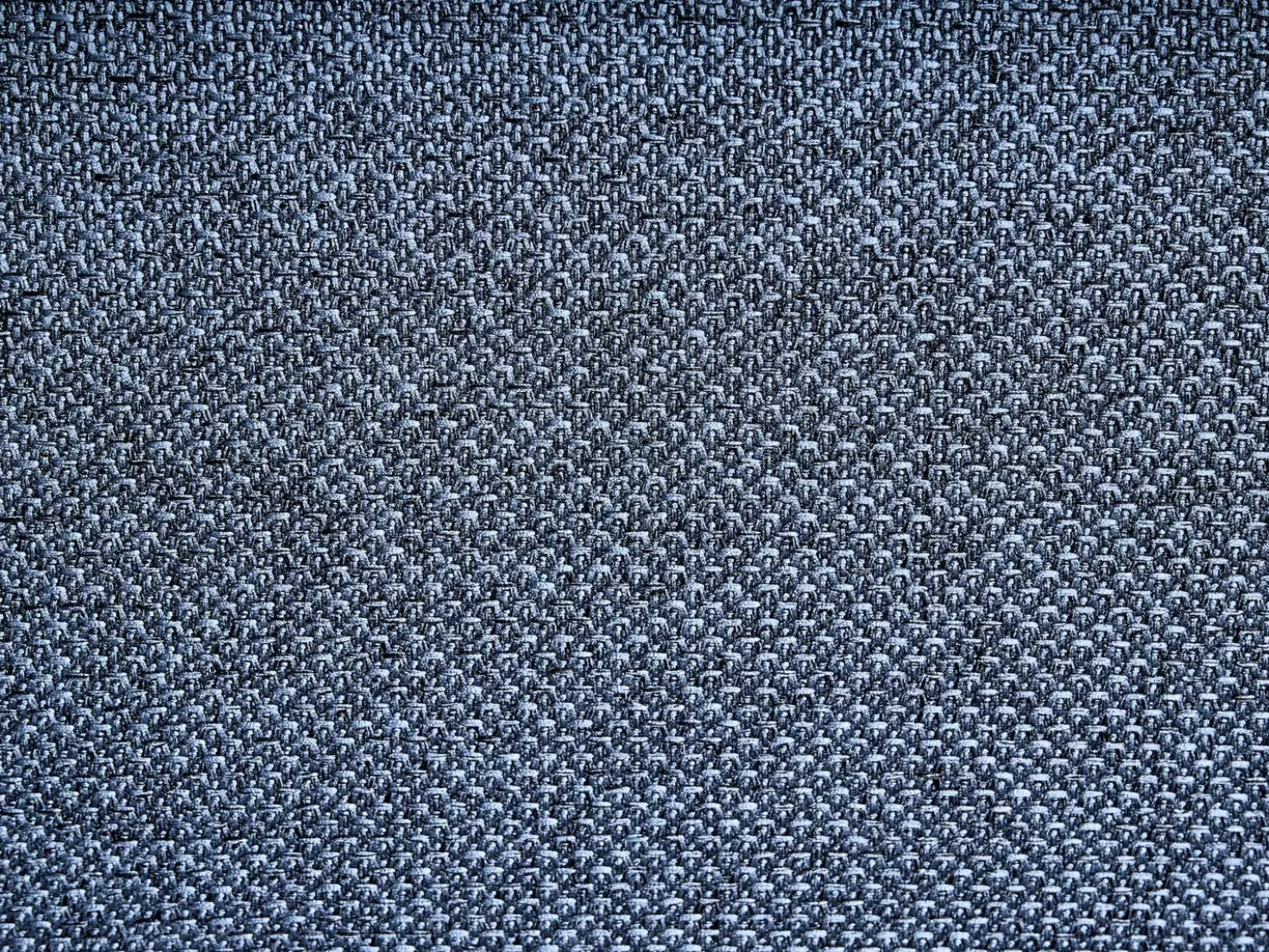 Divano 2 posti VORGOD Tessuto Blu scuro