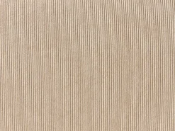 Divano angolare 3 posti DOLVA Velluto a coste Beige Lato Sinistro