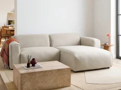 Divano angolare 3 posti FAABORG Bouclé Beige Lato Sinistro