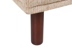 Divano angolare 3 posti HOLT Tessuto Beige Lato Sinistro
