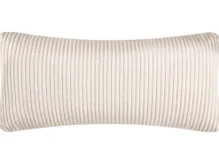 Divano angolare 4 posti IKAST Velluto a coste Beige Lato Sinistro
