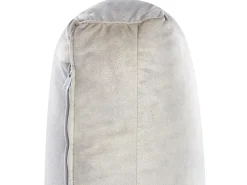 Divano angolare 4 posti KIRUNA Velluto Beige chiaro Lato Sinistro