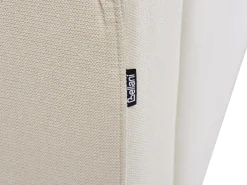 Divano angolare 4 posti KOHLO Tessuto Beige chiaro Lato Sinistro