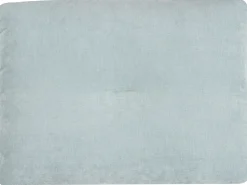 Divano angolare 3 posti MARUM Ciniglia Azzurro Lato Sinistro