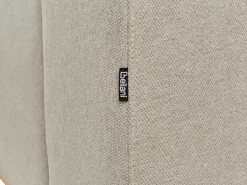 Divano angolare 3 posti NORA Tessuto Beige Lato destro