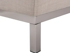 Divano angolare 4 posti OSLO Tessuto Beige Lato Sinistro