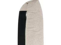 Divano angolare 4 posti SIGGARD Tessuto Beige Lato Sinistro