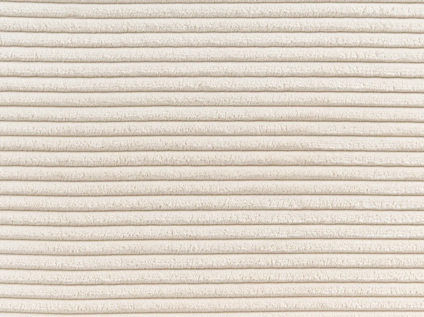Divano angolare 4 posti SIGGARD II Velluto a coste Beige chiaro Lato destro