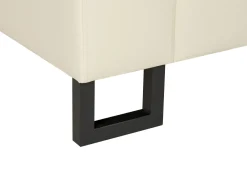 Divano angolare 6 posti STOCKHOLM Pelle naturale Beige chiaro Lato Sinistro